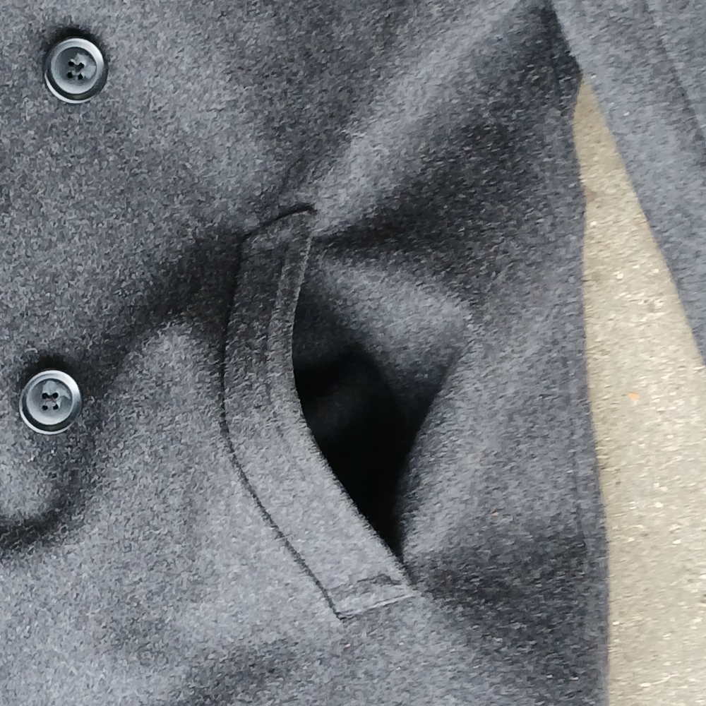 Tommy Hilfiger |  🌺 HOST PICK 🌺 
Men’s Gray Pea Coat Sz Large. NWOT - Picture 8 of 8